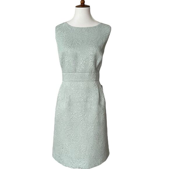 Tahari Arthur S Levine 16 Dress Elegant Cocktail Dress ASL Metallic Classic MOB - Picture 4 of 13